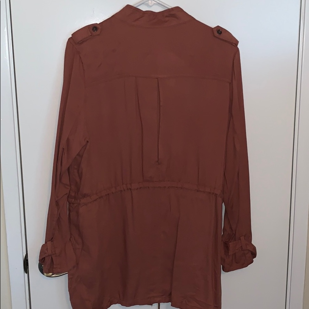 NWT Button Front Utility Top - Picture 2 of 3